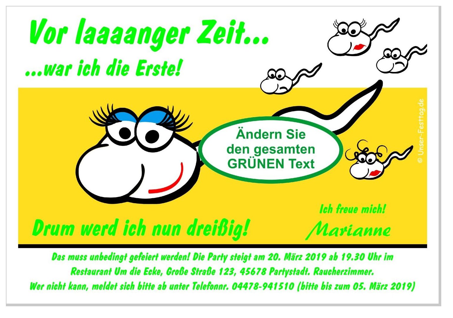 Detail Lustige Ostern Einladung Nomer 25