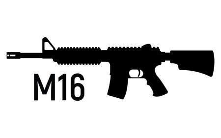 Detail M16 Machine Gun Nomer 19