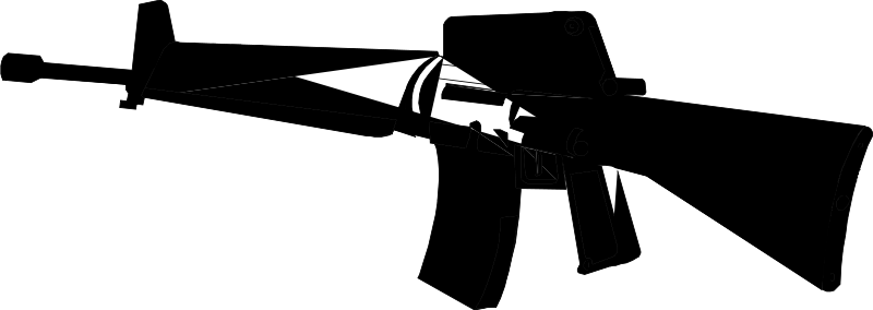 Detail M16 Machine Gun Nomer 23