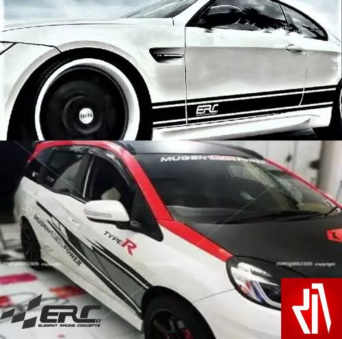 Detail Gambar Cuting Stiker Mobil Nomer 16