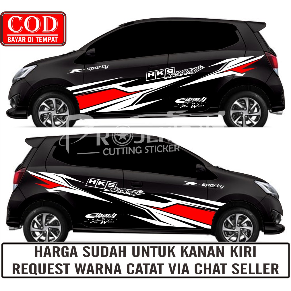 Detail Gambar Cuting Stiker Mobil Nomer 54