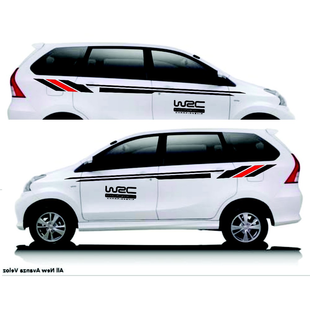 Gambar Cutting Sticker Mobil Avanza - KibrisPDR