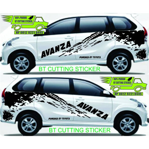 Detail Gambar Cutting Sticker Mobil Avanza Nomer 14