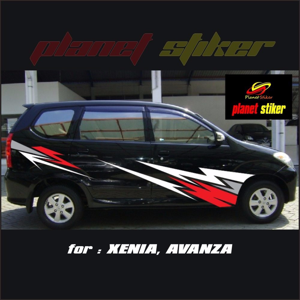 Detail Gambar Cutting Sticker Mobil Avanza Nomer 24