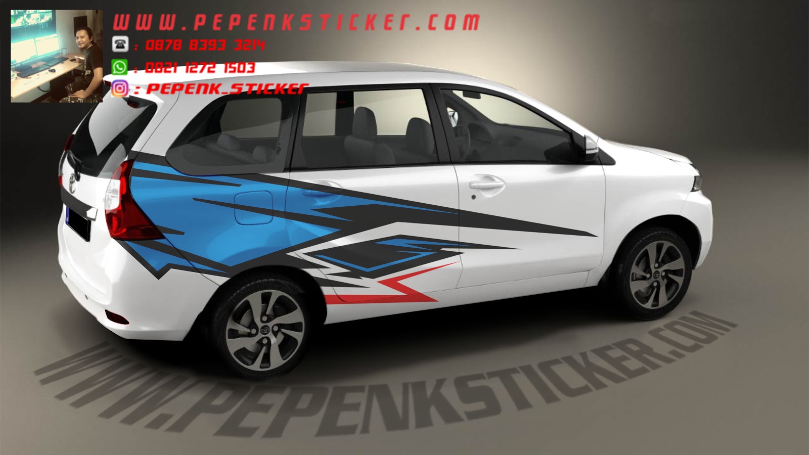 Detail Gambar Cutting Sticker Mobil Avanza Nomer 28