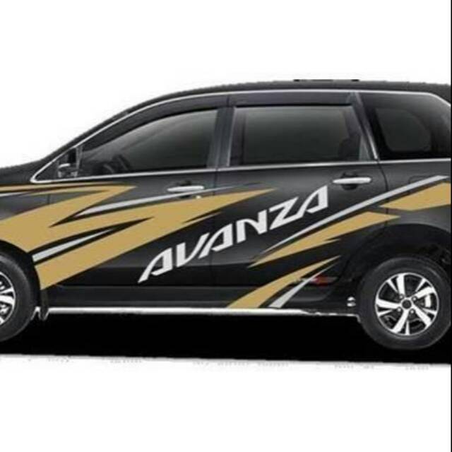 Detail Gambar Cutting Sticker Mobil Avanza Nomer 8