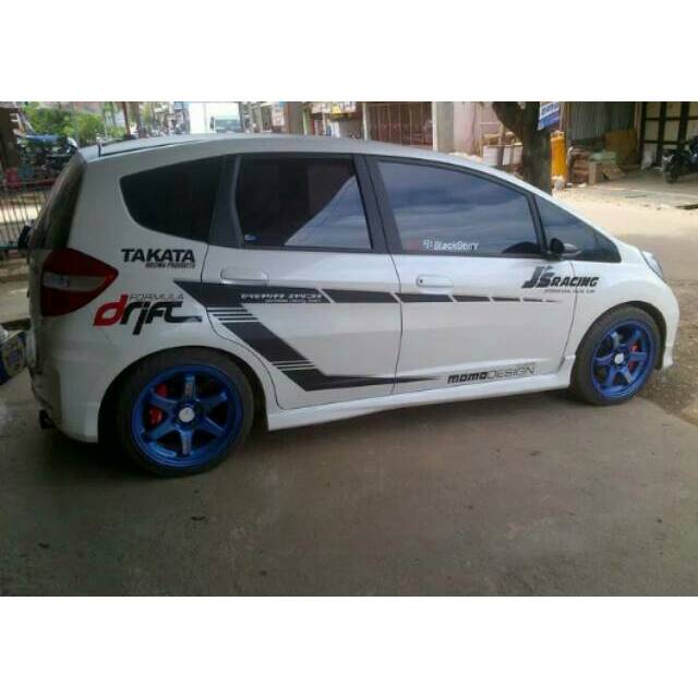 Detail Gambar Cutting Sticker Mobil Jazz Nomer 29