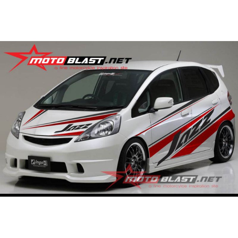 Detail Gambar Cutting Sticker Mobil Jazz Nomer 34