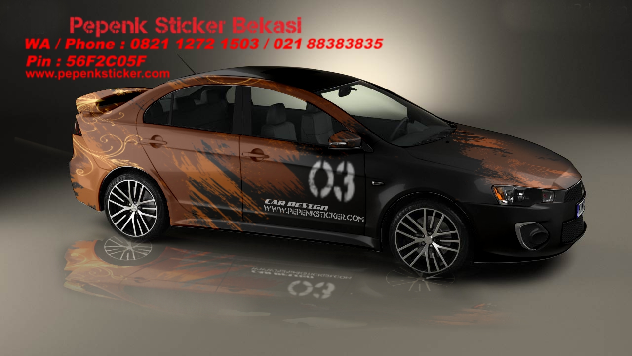 Detail Gambar Cutting Sticker Mobil Sedan Nomer 46