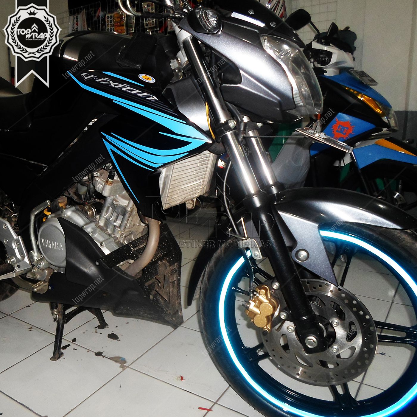 Detail Gambar Cutting Sticker Motor Vixion Nomer 49