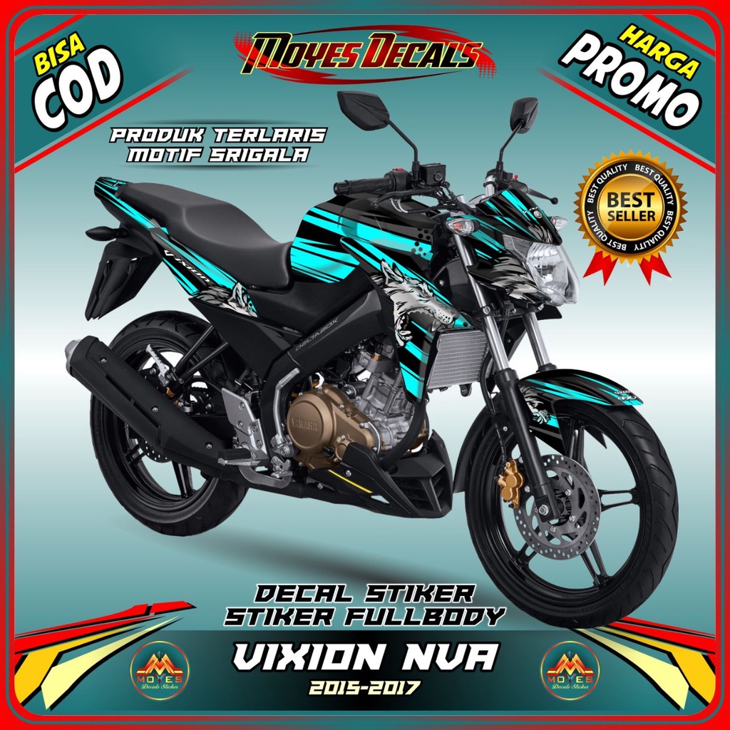 Detail Gambar Cutting Sticker Motor Vixion Nomer 55