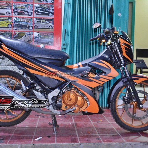 Gambar Cutting Stiker Satria Fu - KibrisPDR