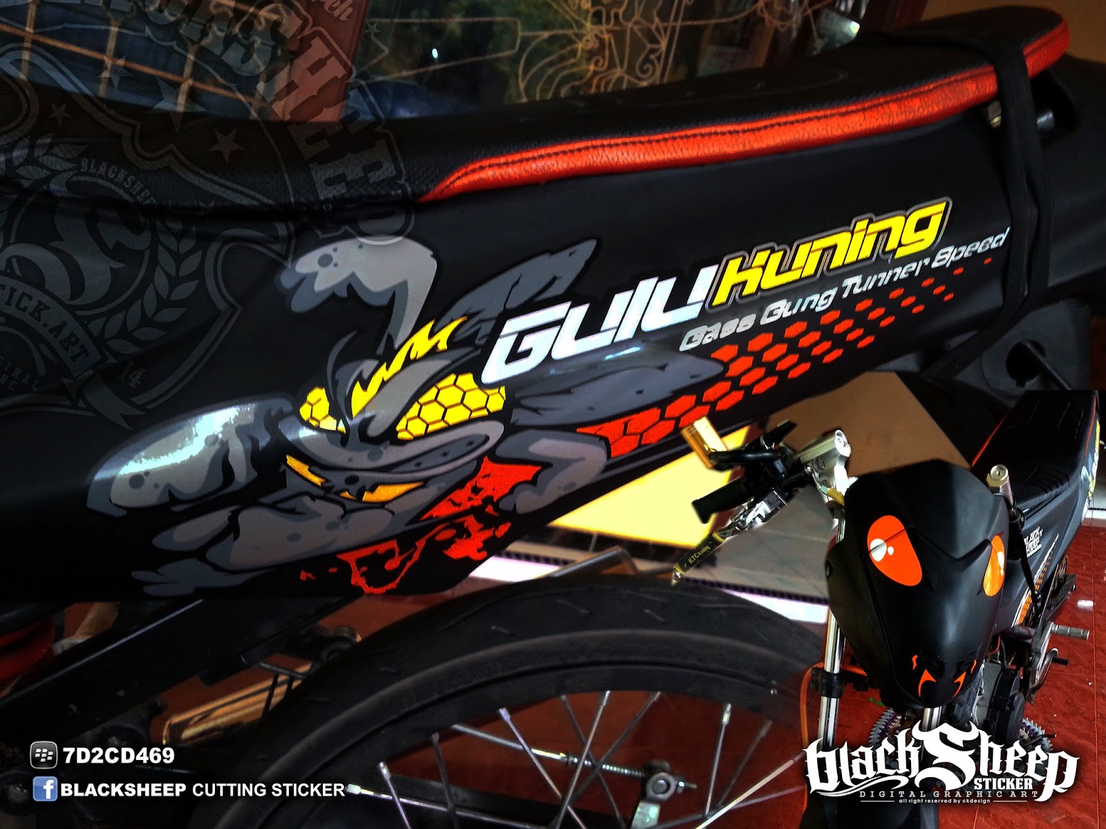 Detail Gambar Cutting Stiker Satria Fu Nomer 20