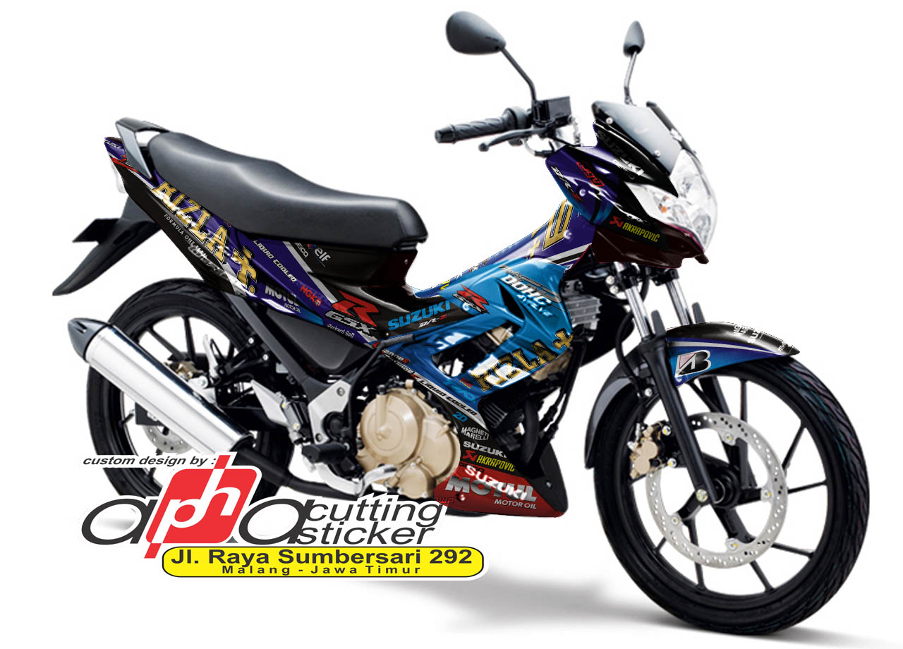 Detail Gambar Cutting Stiker Satria Fu Nomer 22