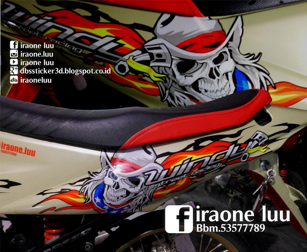 Detail Gambar Cutting Stiker Satria Fu Nomer 4