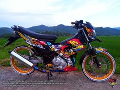 Detail Gambar Cutting Stiker Satria Fu Nomer 40