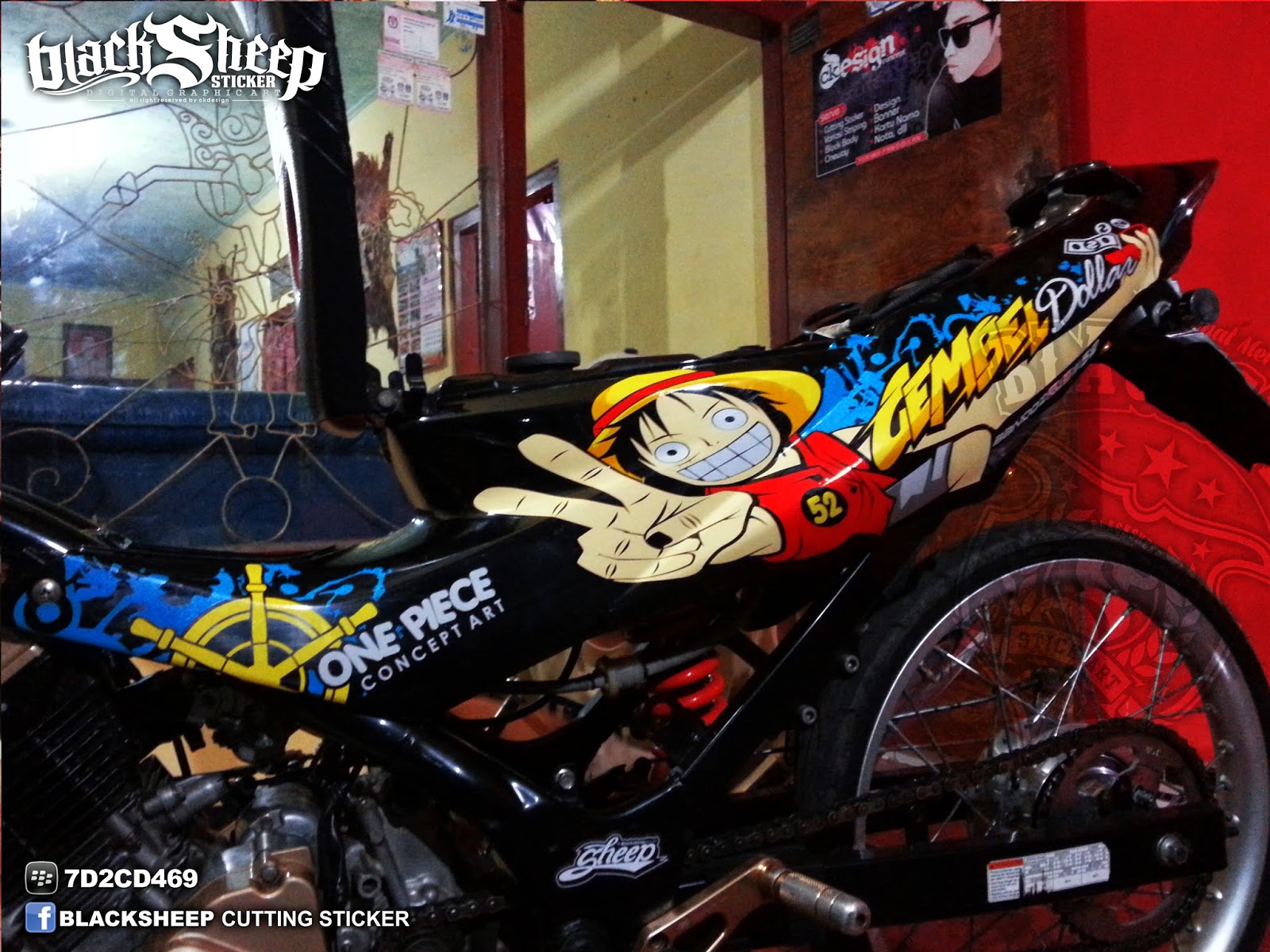 Detail Gambar Cutting Stiker Satria Fu Nomer 49