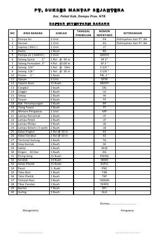 Detail Gambar Daftar Barang Nomer 18