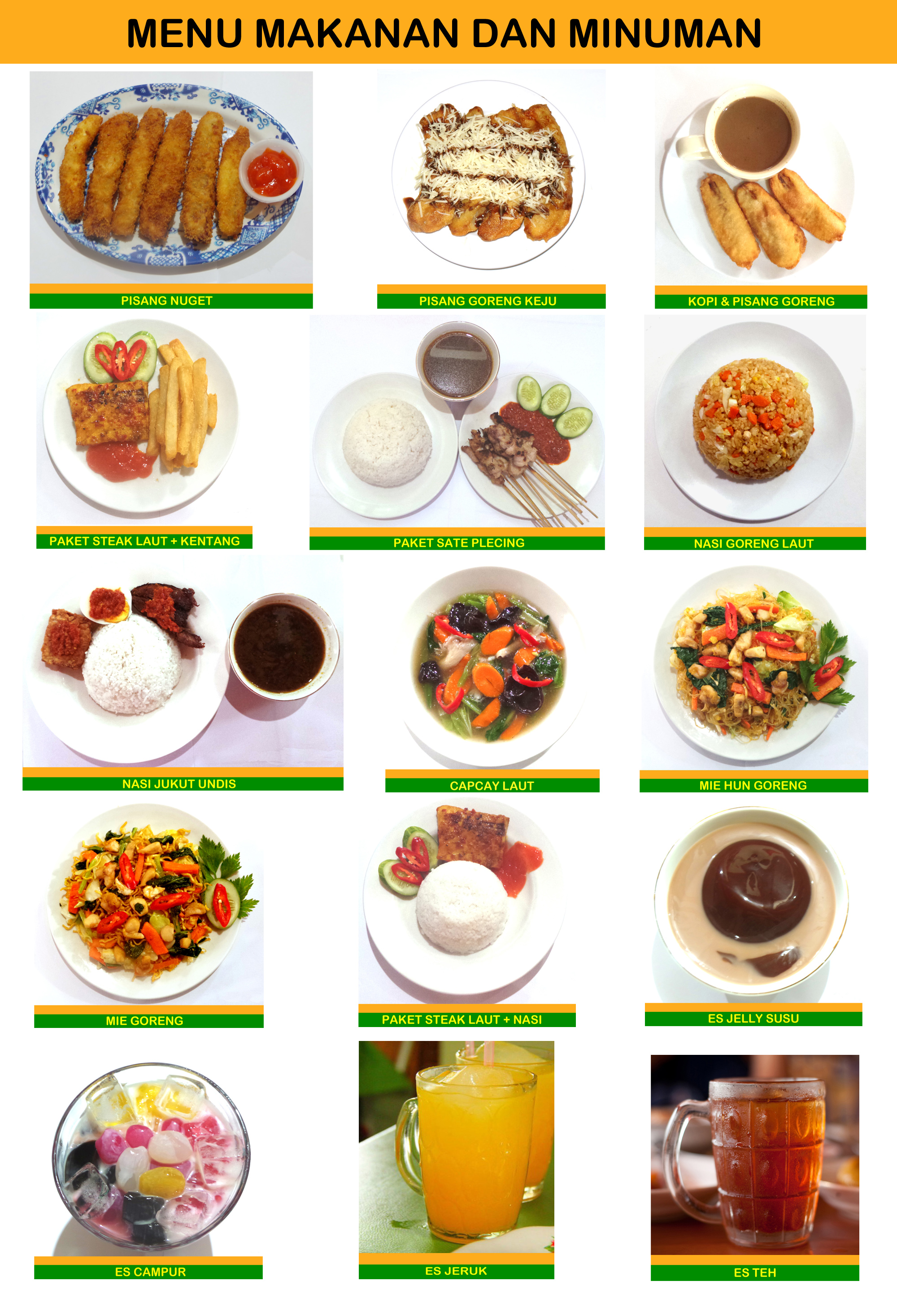 Detail Gambar Daftar Menu Makanan Dan Minuman Nomer 17