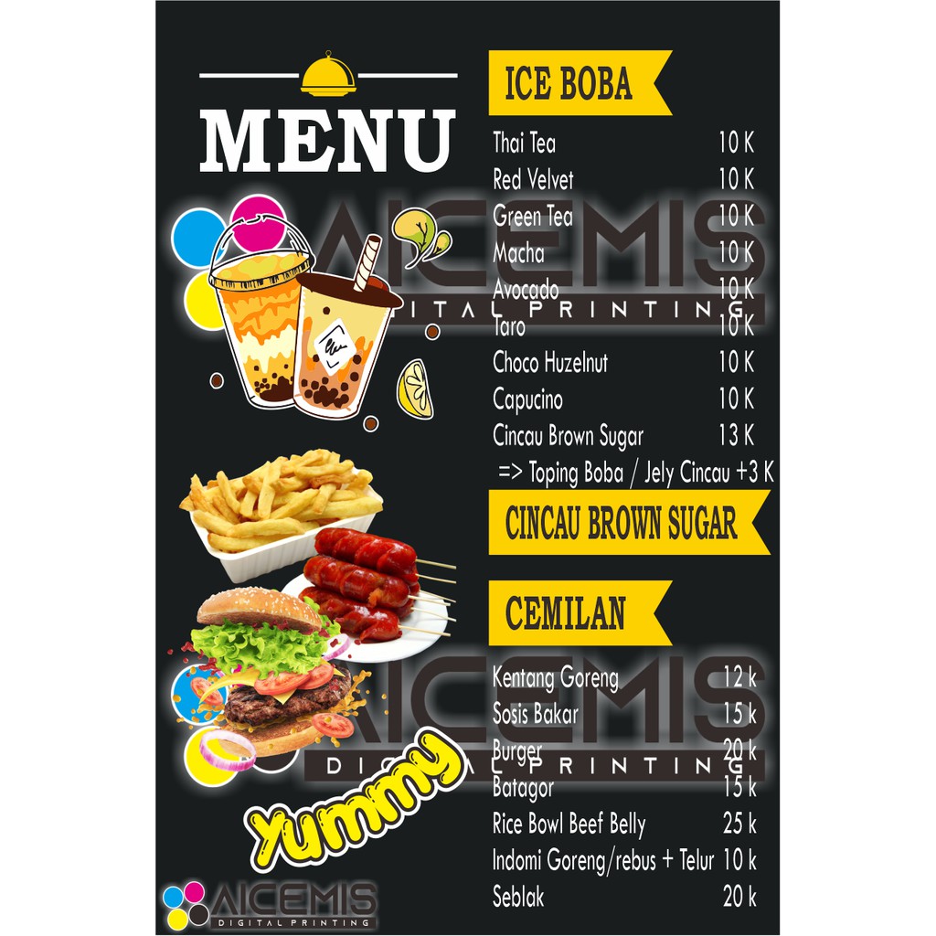 Detail Gambar Daftar Menu Makanan Dan Minuman Nomer 31