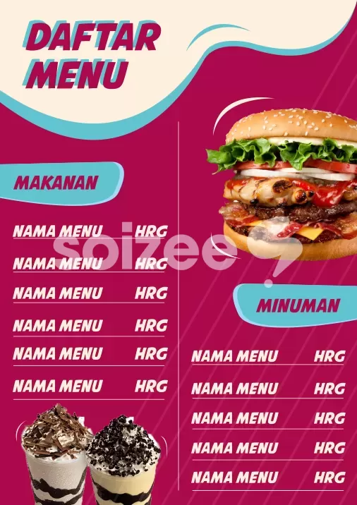 Detail Gambar Daftar Menu Makanan Dan Minuman Nomer 43