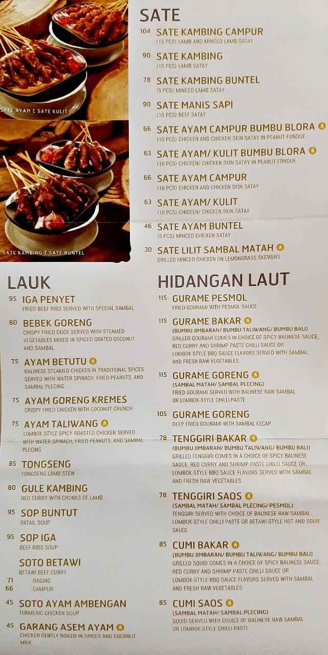 Detail Gambar Daftar Menu Rumah Makanan Sate Nomer 15