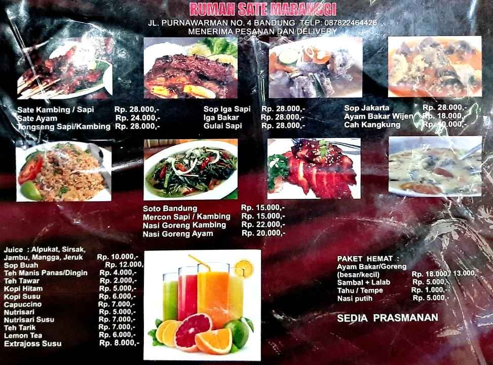 Detail Gambar Daftar Menu Rumah Makanan Sate Nomer 7