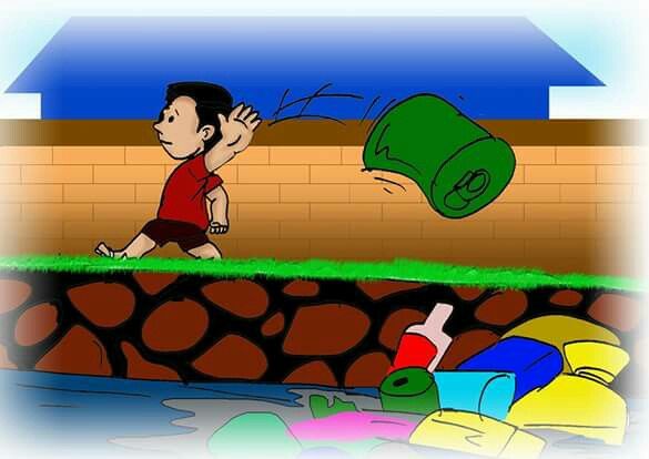 Detail Gambar Dampak Pembuangan Sampah Kartun Nomer 41