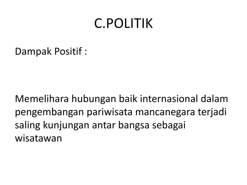 Detail Gambar Dampak Positif Terhadap Industri Pariwisata Nomer 38