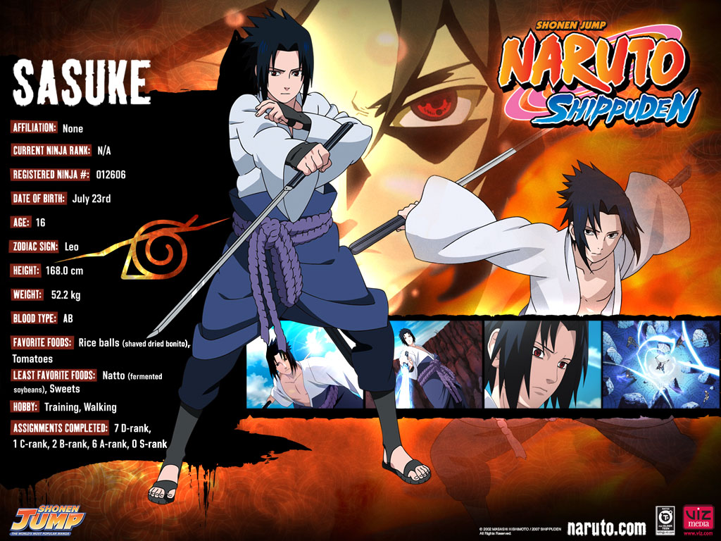 Detail Gambar Dan Biografi Naruto Nomer 8