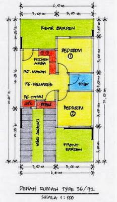 Detail Gambar Dan Denah Rumah Idaman Nomer 24