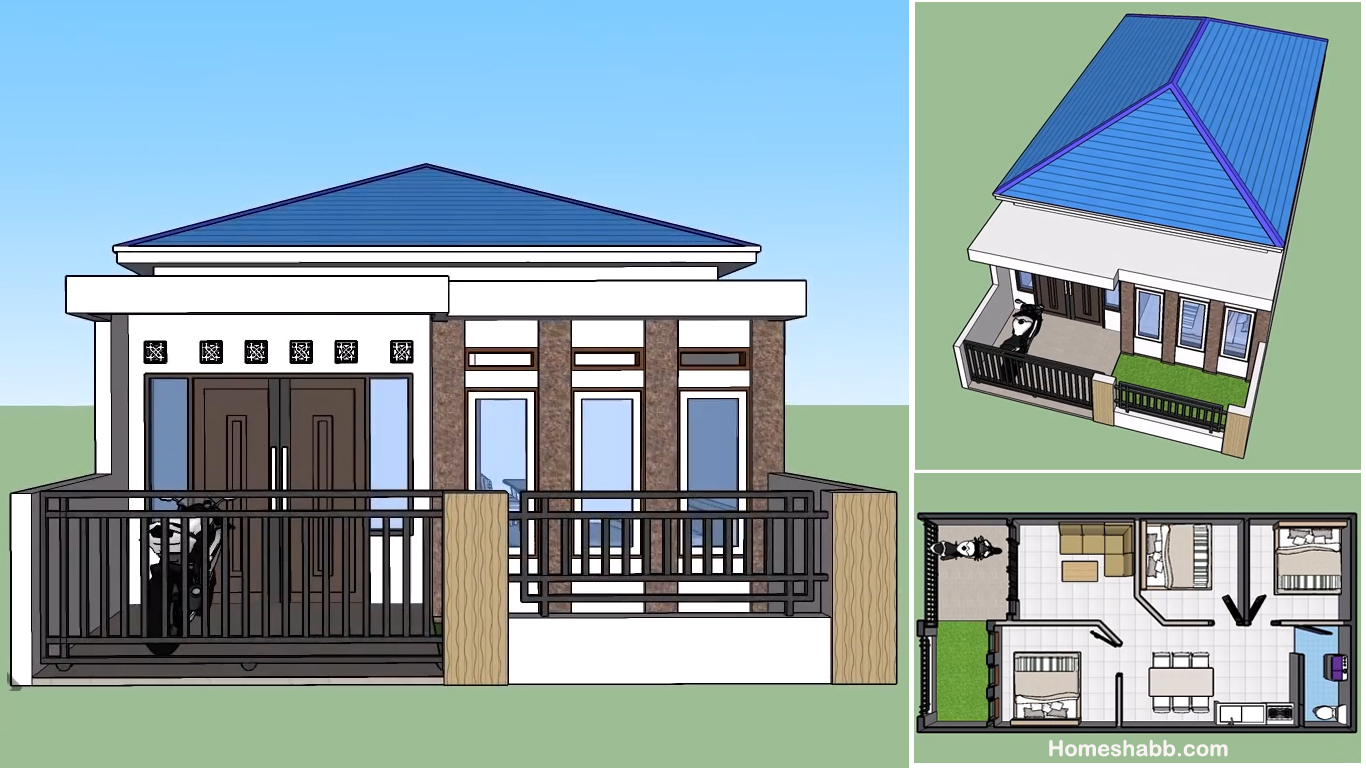 Detail Gambar Dan Denah Rumah Minimalis Sederhana Nomer 36