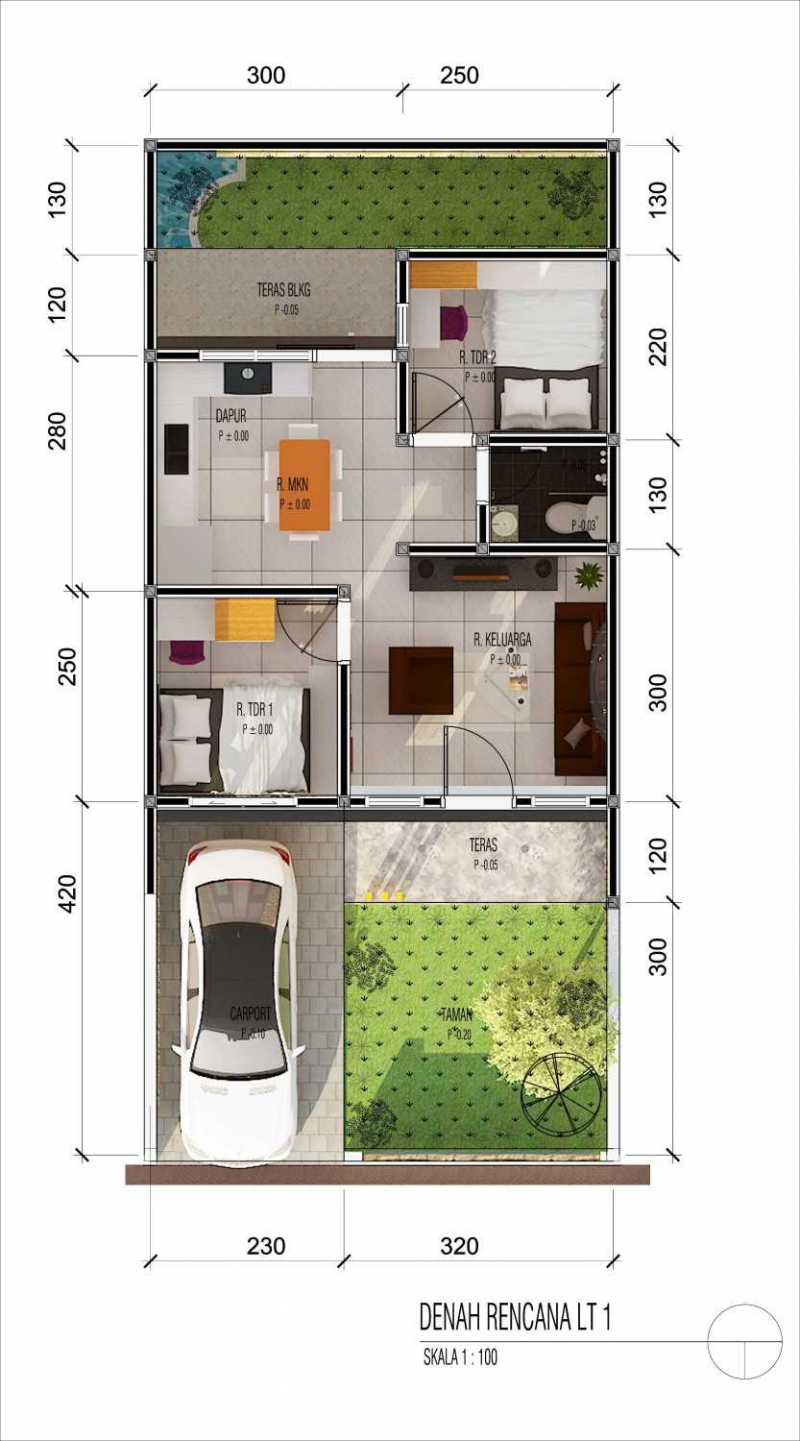 Detail Gambar Dan Denah Rumah Minimalis Sederhana Nomer 42