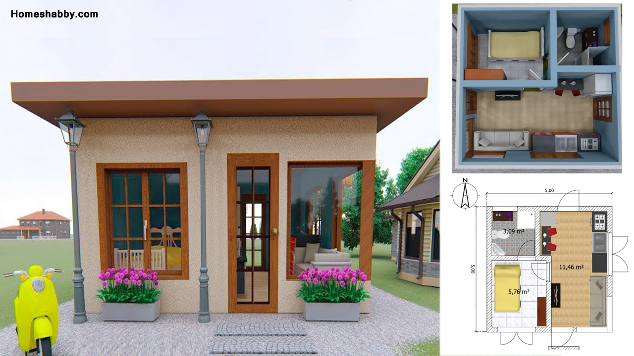 Detail Gambar Dan Denah Rumah Minimalis Sederhana Nomer 45