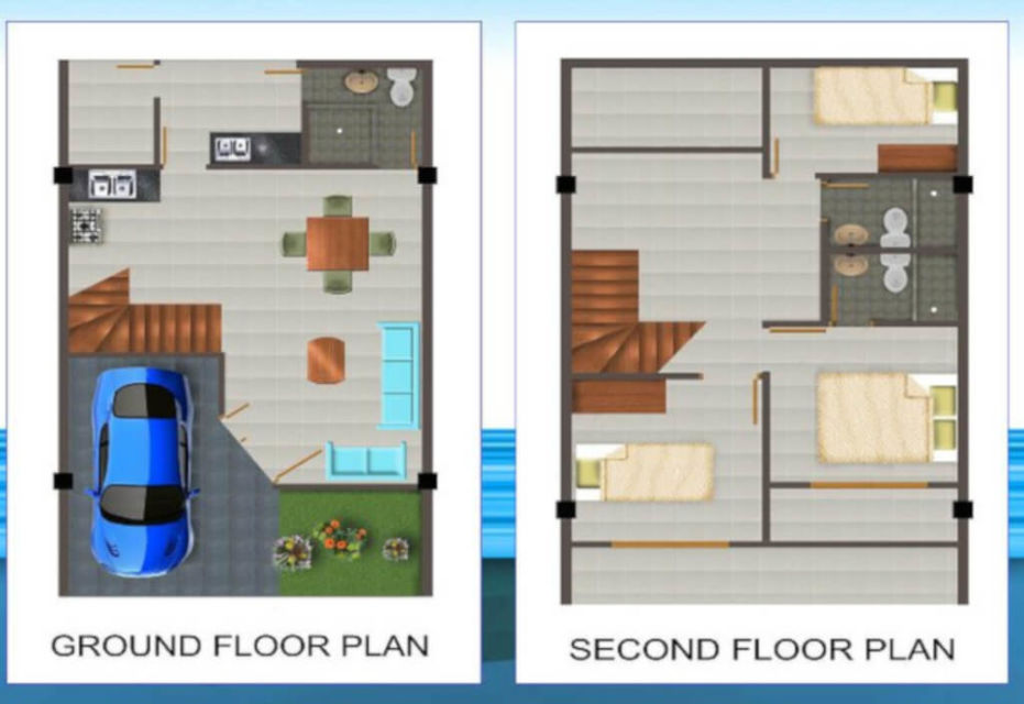 Detail Gambar Dan Denah Rumah Type 36 2 Kamar Nomer 13