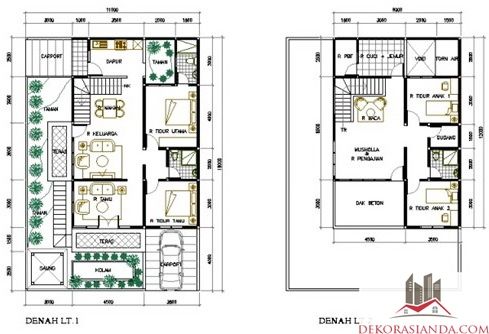 Detail Gambar Dan Denah Rumah Type 70 Nomer 21