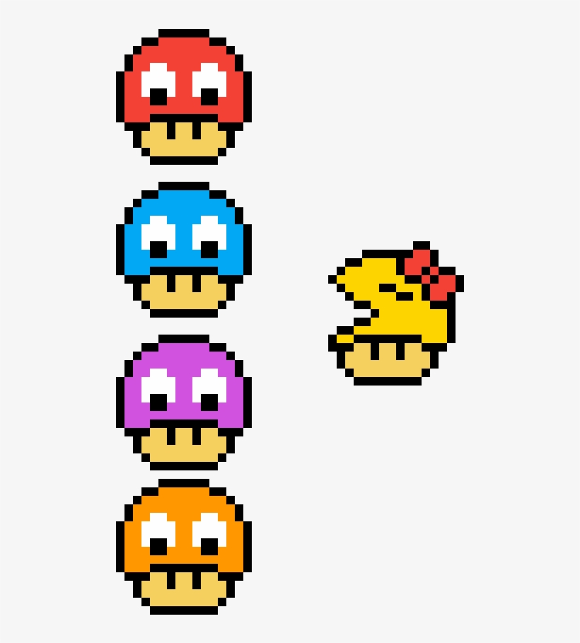 Detail Pacman Png Pixel Nomer 19
