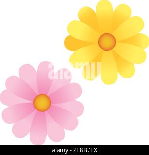 Detail Pink Yellow Flowers Images Nomer 9