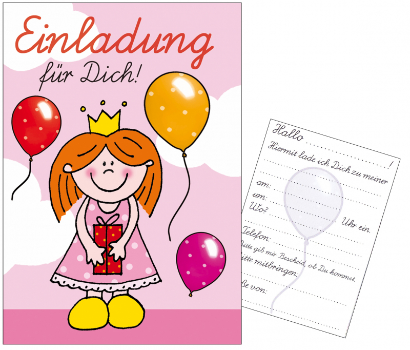 Detail Prinzessin Einladung Nomer 2