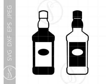 Alkohol Flasche Zeichnen - KibrisPDR
