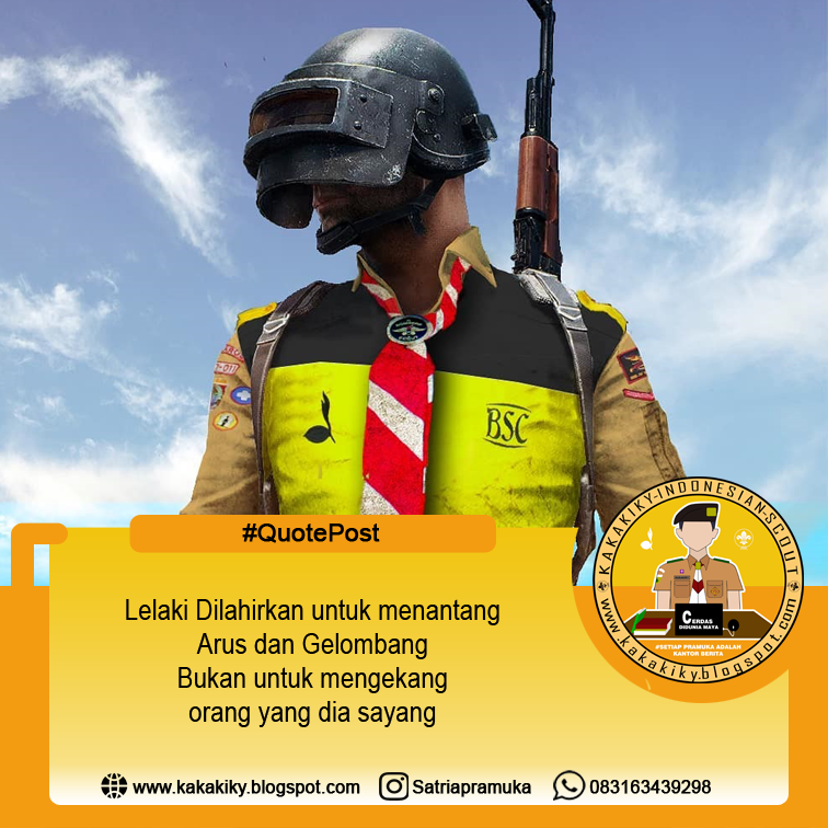 Detail Gambar Dan Kata Kata Pramuka Nomer 33