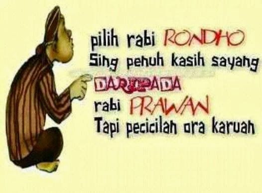 Detail Gambar Dan Kata Lucu Jawa Nomer 17
