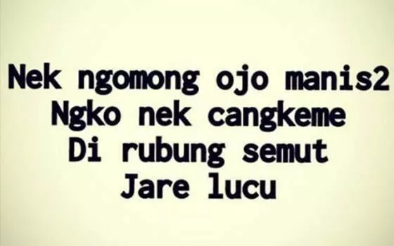 Detail Gambar Dan Kata Lucu Jawa Nomer 9