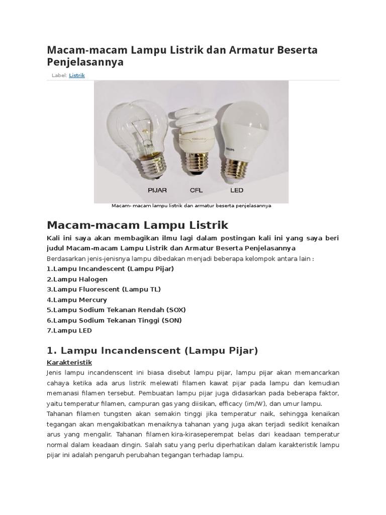 Detail Gambar Dan Keterangan Lampu Sodium Nomer 3