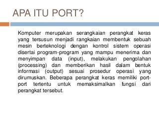 Detail Gambar Dan Ketereangan Port Port Pada Cpu Nomer 46