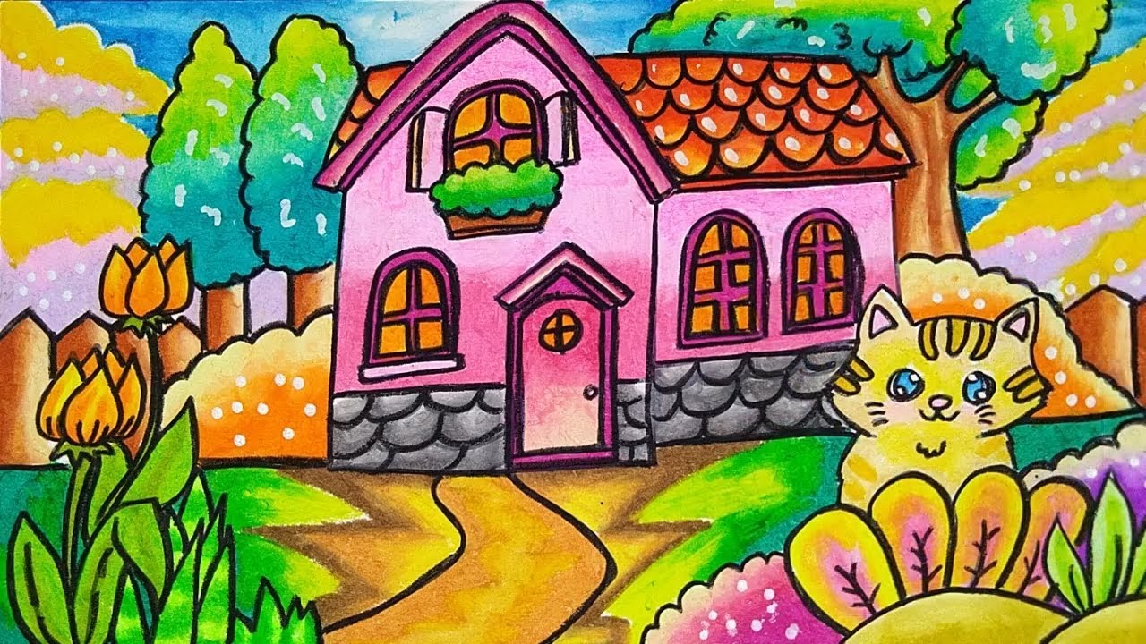 Detail Gambar Dan Mewarnai Yang Bagus Nomer 3