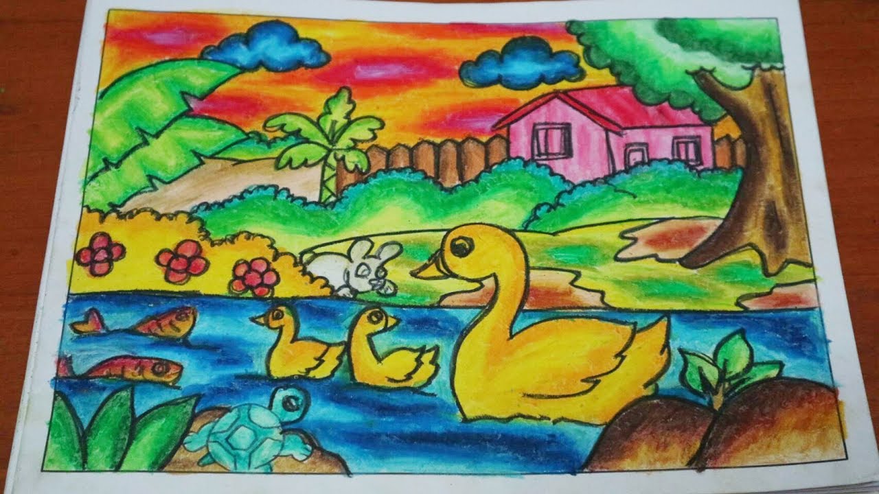 Detail Gambar Dan Mewarnai Yang Bagus Nomer 6