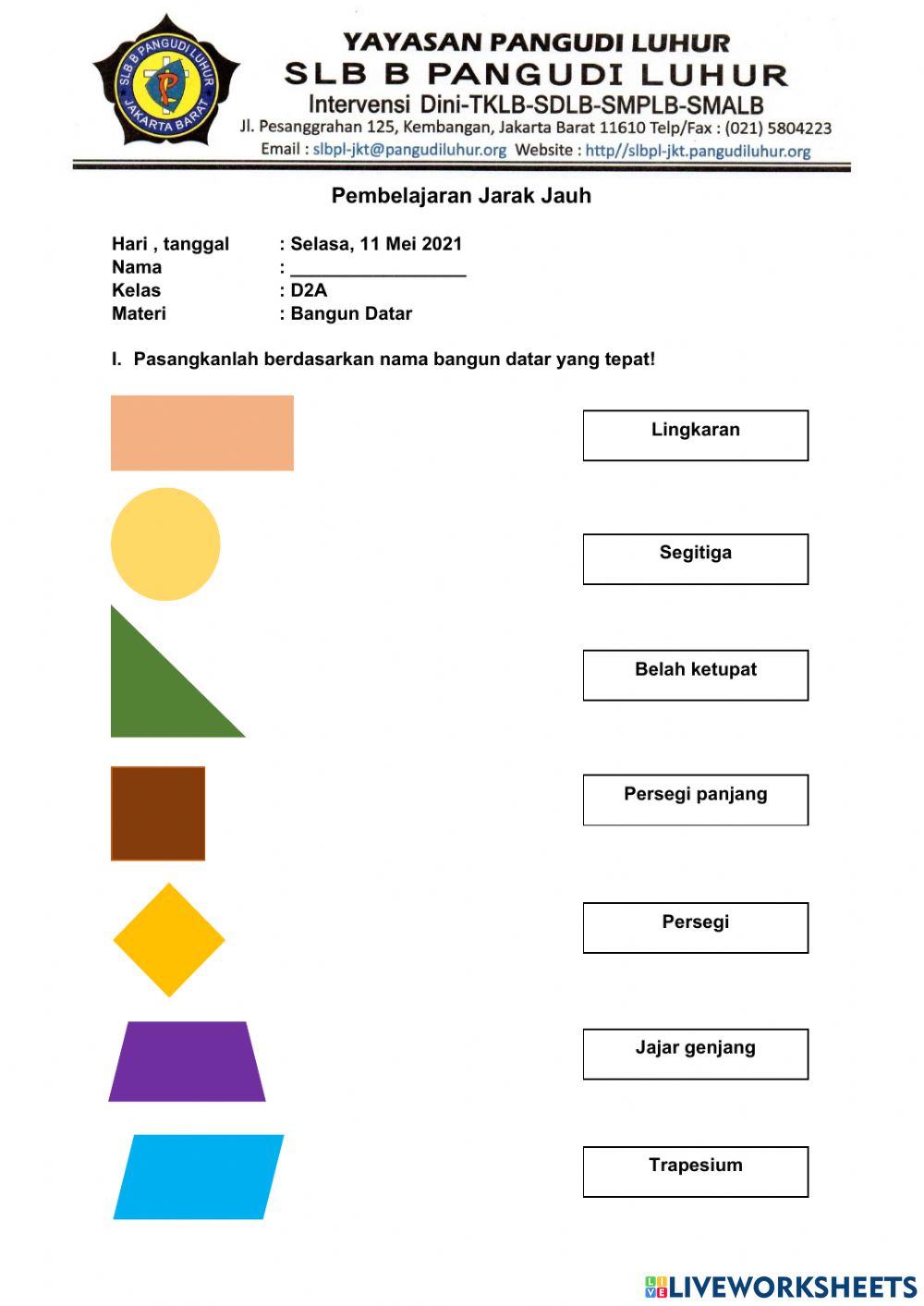 Detail Gambar Dan Nama Bangun Ruang Nomer 32