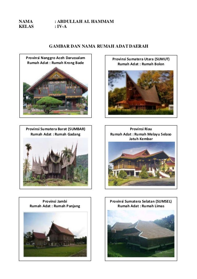 Detail Gambar Dan Nama Rumah Adat Nomer 7