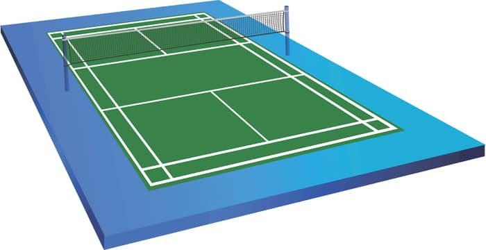 Detail Gambar Dan Ukuran Lapangan Badminton Nomer 22